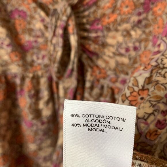 Lucky Brand Multicolor Floral Tank Size L - Picture 11 of 11